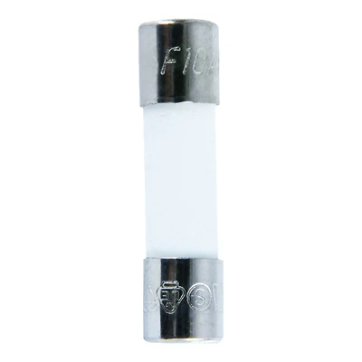 S501 10 Amp 250 Volt Fast Acting Ceramic Fuse 2 Pk, 5mm X 20mm
