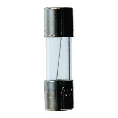 Agw 5 Amp Fast Acting Glass Fuse 4 Pk, 1/4 In X 7/8 In, 32 Volt