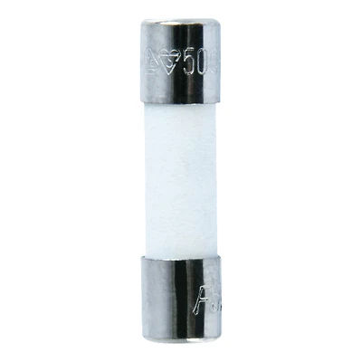 S501 5 Amp 250 Volt Fast Acting Ceramic Fuse 2 Pk - 5mm X 20mm