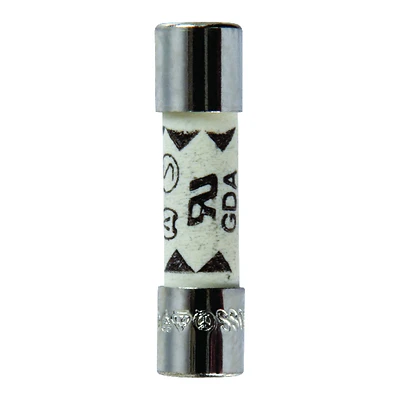 Gda 5 Amp 250 Volt Fast Acting Ceramic Fuse 2 Pk, 5mm X 20mm
