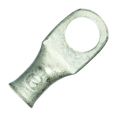 2 Ga. Uninsulated Wire Electrical Lug Silver 1/2 In Stud 1 Pk