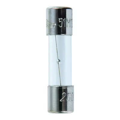 Gmc 1 Amp 250 Volt Medium Time Delay Glass Fuse 2 Pk, 5mm X 20mm