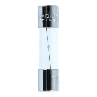 S506 1 Amp 250 Volt Glass Time Delay Fuse 2 Pk - 5mm X 20mm