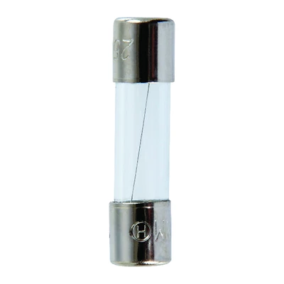 Gma 3 Amp 250 Volt Fast Acting Glass Fuse 2 Pk, 5mm X 20mm