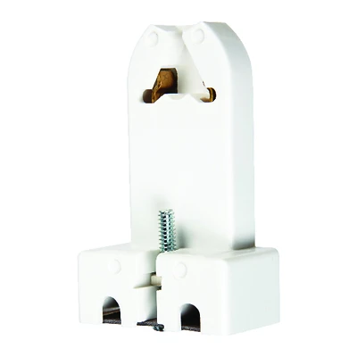 Plastic Fluorescent Medium Base Socket, G13 Bi-pin, 660w, 600v, Model 60497, 1 Pk