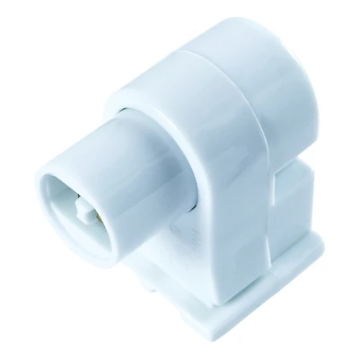 Plastic Fluorescent Pedestal Base Socket, Low Profile, 660w, 1000v, Model 60494, 1 Pk