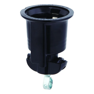 Phenolic Medium Base Attach On Socket, 660w, 250v, Model 60449, 1 Pk