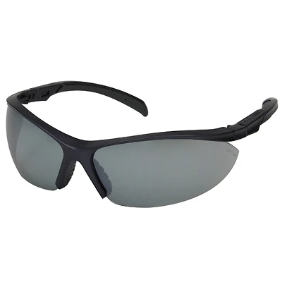Adjustable Anti-fog Safety Glasses With Gray Lens And Black Frame