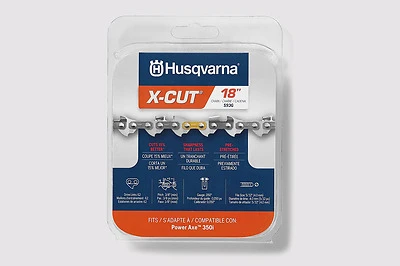 Husqvarna 597469556 X-Cut S93G Chainsaw Chain, 16 In., 3/8 In. Pitch