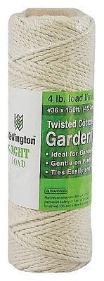 Twisted Cotton Garden Twine, #36 X 150 Feet, Multi-purpose Use