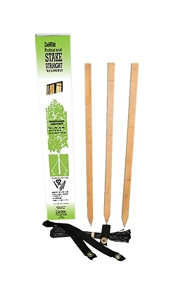 DeWitt PSS Tree Stakes Kit, 32 In., Hardwood