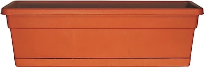 Southern Patio WB3012TC Window Box Planter, Terra Cotta, 29-3/4 In.