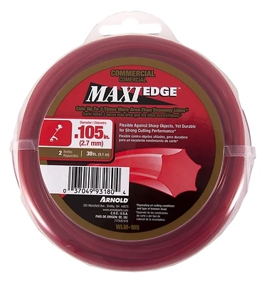 Arnold WLM-105 Maxi Edge Trimmer Line, 0.105 In. X 30 Ft.
