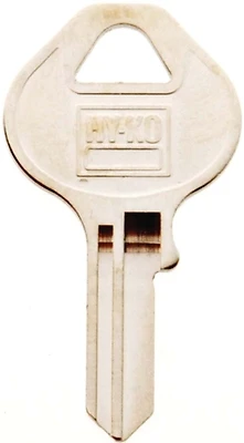 Ilco M13-1092DS Key Blank, Brass, Nickel Plated, Master Lock