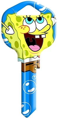 Hy-Ko 15005KW1-SB2 Spongebob Double-Sided Key Blank, KW1, KW10
