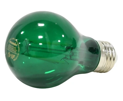 Sylvania 40303 Ultra LED A19 Bulb, Green, 4.5W, E26 Base