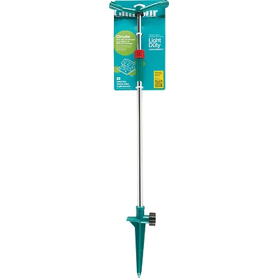 Gilmour 808943-1001 Spike Base Stationary Sprinkler, Full-Circle, 50 Ft
