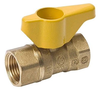 ProLine 110-224HN Gas Ball Valve, 3/4 In., Brass, Quarter Turn