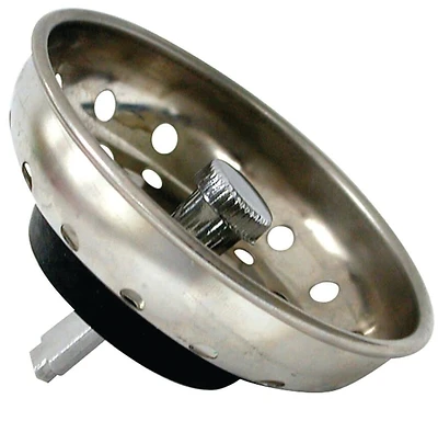 3-1/2 In. Stainless Steel Basket Strainer Stopper For Sink Drain Protection