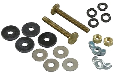 Brass Toilet Tank Bolt Set For Universal Installation - Model 9d00080819
