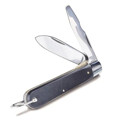 2-blade Electricians Knife With Tempered Carbon Steel Blade - Model Kf-200