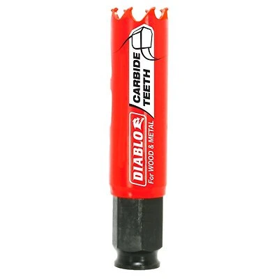 7/8 In. Carbide Tipped Mandrel Hole Saw - Pack Of 2, Model Dhs0875ct