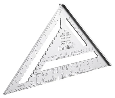 Magnum 12 In. Heavy Duty Aluminum Rafter Square Model 3990