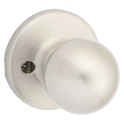 Polo Satin Nickel Dummy Door Knob Model 488p15 V1 For Home Design