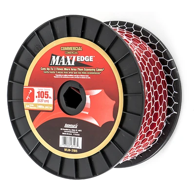 Arnold WLM-3105 Maxi Edge Trimmer Line, .105 In. Dia, 665 Ft., Polymer