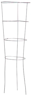 54 In. H X 18 In. W Gray Steel Plant Support Model 708073