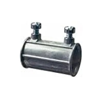 Conduit Fittings: Steel City Electrical Supplies 2 in. EMT Set Screw Coupling (5 per Case) TK226SC