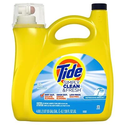 Simply Clean And Fresh 138 Oz Refreshing Breeze Liquid Laundry Detergent