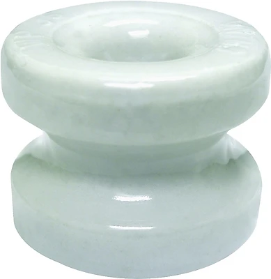 Zareba WP36 Ceramic Corner Post Insulator, 10-Pack, 1-3/4 In., White