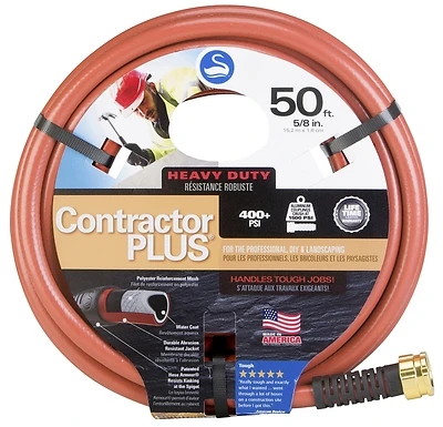 5/8 In. Diameter Heavy-duty Brown Garden Hose, 50 Feet Long