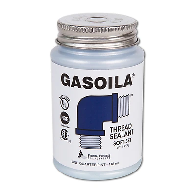 Soft Set Thread Sealant, With Brush, 1/4 Pt.