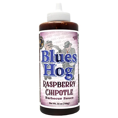 Blues Hog 70510 Raspberry Chipotle BBQ Sauce, 25 oz Squeeze Bottle