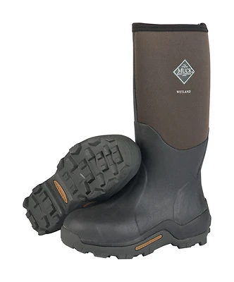 Muck Boot Co WET998K Wetland Field Boots, Bark/Tan, Size 11 Men/12 Women