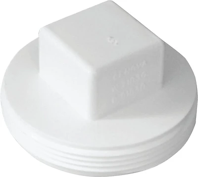 S&D Plug, Male Pipe Thread, 4 In.