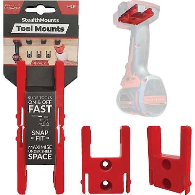 Milwaukee M18 Tool Holder Mounts, 4-Pk.