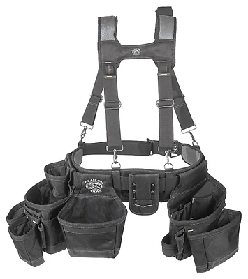 Framer's Tool Bag Set with Belt & Suspenders