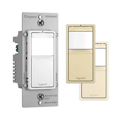 Pass & Seymour Radiant Occupancy/Vacancy Sensor Wall Switch, 600-Watt