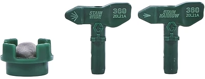 TrueCoat 360 Stain Spray Tip Kit, Green
