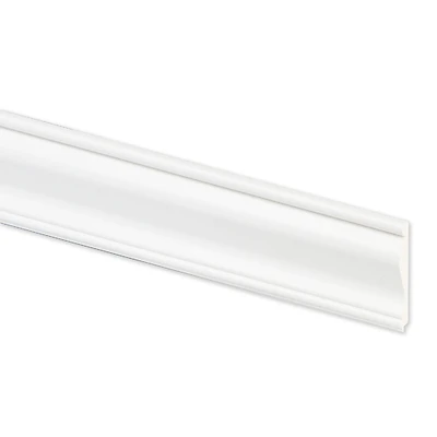 5/8 In. W X 2-5/8 In. H X 8 Ft. L White Pvc Chair Rail Molding