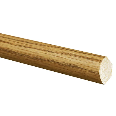 9/16 In. W X 9/16 In. H X 8 Ft L Ultra Oak Polystyrene Quarter Round Molding
