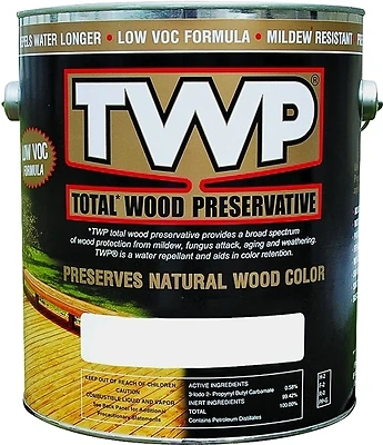 Exterior Wood Stain, Clear, 1-Gallon