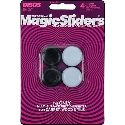 2-1/2 in. x 2 in. x 2 in. Triangle Magic Sliders (4-Pack)