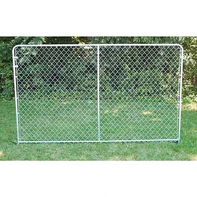 Stephens Pipe & Steel DKS01006 Silver Series Dog Kennel Extension Panel, 10 x 6 Ft.