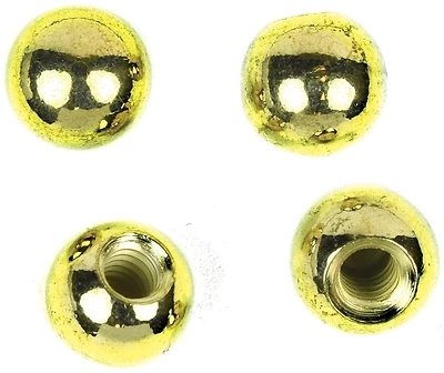 Jandorf 60250 Cap Nut, Canopy Ball, Solid Brass, For: Light Fixtures