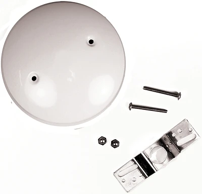 Jandorf 60219 Ceiling Blank-Up Kit, White, 5-In.