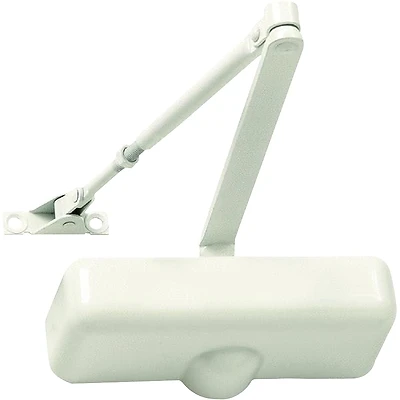 Size 3 Residential Ivory Door Closer